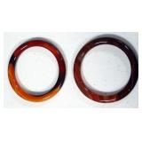 Necklace With Red Beads, 34" Long, And Bracelets, Qty 2, Believed To Be Jasper Stone