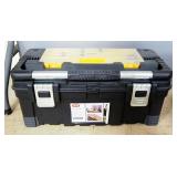 Keter 22" Hawk Tool Box And McGuire-Nicholas Leather Electrician