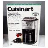 Cuisinart Fully Automatic Burr Grind & Brew 12-Cup Coffeemaker Model DGB-700BC, In Box