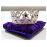 Franklin Mint Cinderella Crown With Display Pillow, With COA