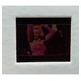 Marilyn Monroe Figurine And Gentleman Prefer Blondes Movie Slides