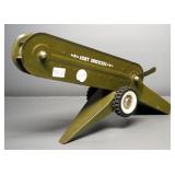 Structo USA Missile Launcher Metal Truck And Metal Army Engineers Conveyor Elevator