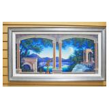 Jim Buckels (American, 1948- ) Saturnella Limited Edition Serigraph On Paper, Numbered 47/60, Framed