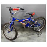 Huffy Blitz 9 20" Bike With Training Wheels