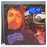 The Beatles Reel Music Vinyl LP With Souvenir Program, Paul McCartney And Wings Red Rose Speedway, A