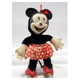 Antique Minnie Mouse Doll, 13" High