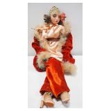 Oversized Dolls, Each With Different Styles, Each Approx 28" High