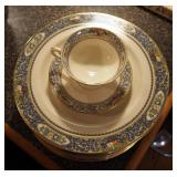 Lennox The Autumn Design 10" Plates Qty 12 And Teacup And Saucer