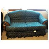Schweiger Upholstered Loveseat, 33" x 65" x 34"