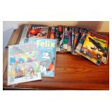 DC Superman Comics, Years Ranging From 88-93, Marvel X-Men, Felix The Cat, And Archie And Me, Total 