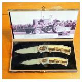 1954 Case VAH Pocket Knife In Wood Box, Case Limited Edition Purple Peanut Pocket Knife And Gerber U