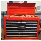 Craftsman 10 Drawer Tool Box, Including Screwdrivers, Pliers, Allen Wrenches, Standard Wrenches, Dri