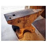 Single Horn Anvil, Approximately 50 Lbs., 7.5" x 14.5" x 6"