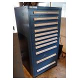 Stanley Vidmar 12 Drawer Parts Cabinet, 59" x 30" x 28"