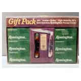 Remington .22 High Velocity Ammo, Approx 300 Rds, In Gift Pack With Remington Pocket Knife