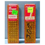 Federal Hi-Power .22 LR Ammo, Approx 200 Rds