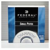 Federal No. 100 Small Pistol Primers, Approx Qty 500
