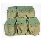 Bar Mag Belt Pouches, Qty 2, Each Holds 3 Magazines