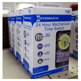Inertamitc 24 Hour Mechanical Timer Switches, Model T101, Qty 4