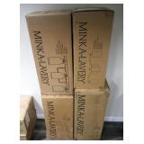 Minka Lavery 3 Light Bath Fixtures, Model Include 3983-613, 3553-588, 5133-84, And 3383-77