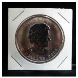 2008 Canada Elizabeth II $5 Silver Coin, 1 oz .9999 Fine Silver