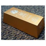 Ballistic Roll Of Presidential Dollars, In Gold Brick Style Box, 425 Net Grams (Total Weight), Uncir