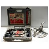 Porter Cable Profile Sander Model 444 With Sanding Sheets In Hard Case, And Superior Tile Cutter No.