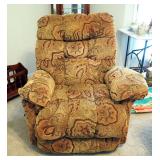 Best Chairs Inc. Upholstered Rocking Recliner, 43" x 37" x 36"