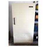 Montgomery Ward Upright Freezer, Model 49646, 65.25" x 32" x 26.5", Powers On