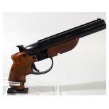 American Gun Craft Diablo 12 ga Double Bbl Black Powder Pistol SN# Not Found, In Leather Holster