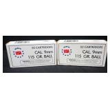 9mm Luger Ammo, Approx 80 Rds, Local Pickup Only