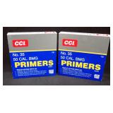 CCI No 35 50 Cal BMG Primers, Approx Qty 200, Local Pickup Only