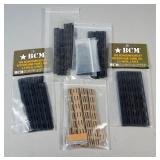 BCM Keymod Rail Panels, Assorted Sizes And Colors