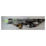 Parker Buck Hunter Compound Bow With Quiver And Arrows, 70# Draw, 26"-31" Draw