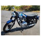1973 Triumph Tiger 750 Motorcycle, VIN# TR7RVCH27936, Restored UK Classic, With Triumph Workshop Man