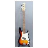 Fender Standard Precision Bass Guitar, Alder Body, Brown Sunburst Color, SN# MZ4089021, Stand Not In