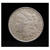 1883 And 1887 Morgan Silver Dollars