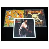 Steve Earle & The Dukes Texas (Sealed), Steve Earle Copperhead Road, And Steve Earle Live Vinyl LPs