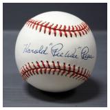 Harold "Pee Wee" Reese Autographed Baseball