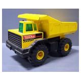 Tonka Mighty Diesel Metal Dump Truck, 17" L, And Tonka Metal Bulldozer, 12" L