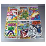 Short Box Of Comics, Includes Hulk, Batman, Spiderman, 1st Cloak & Dagger, And More