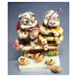 Harmony Kingdom Byron And Bumbles Lady Bug And Bumblebee Box Figurines
