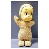 1960s Casper The Friendly Ghost Doll, 15" H, Plush With Hard Plastic Face, Voice Box Not Working