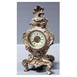 Ansonia Metal Winding Mantel Clock