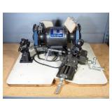 Procraft Bench Grinder Model 506 CBG, Craftsman Router Bit Sharpener Model 6660, And 2-Direction Ben