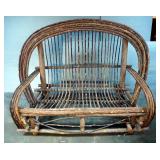 Bent Willow Love Seat 44" x 56" x 25"