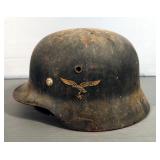 German WWII, Luftwaffe Steal Helmet