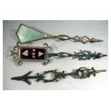 Antique Wrought Iron Weather Vein Components
