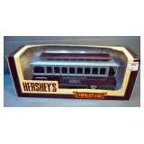 Ertl Collectibles 1:43 Scale Die Cast Trolley Car Locking Coin Banks With Rubber Tires, Qty 2