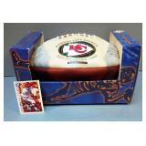 Autographed Len Dawson Team NFL Quarterback Legends Trading Card And Fotoball Sports Kansas City Chi